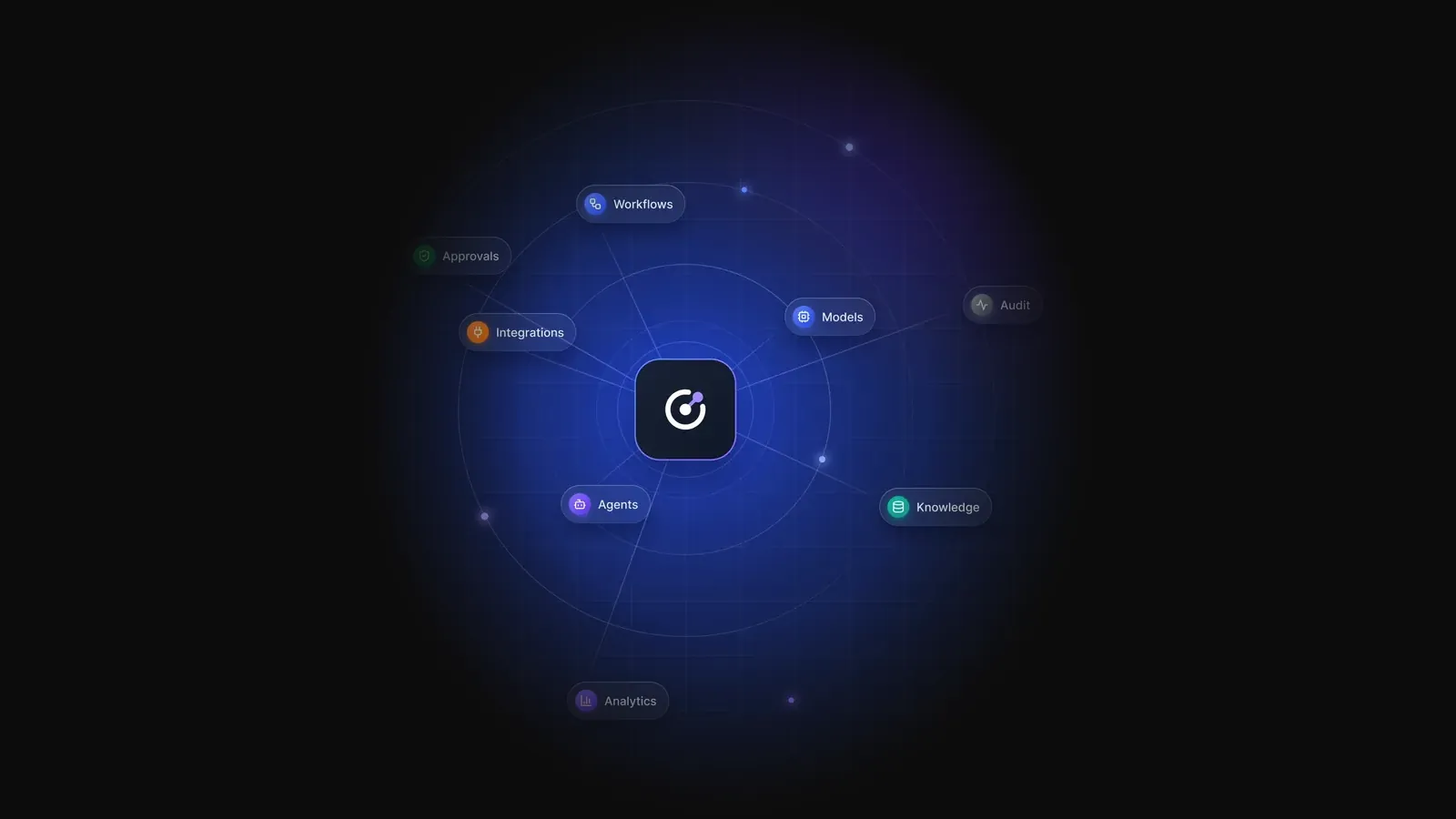 Showreel poster: the Orvexa orbit of platform areas